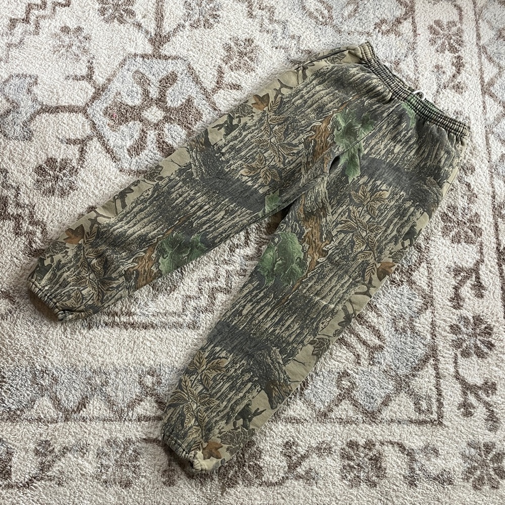 Vintage Jerzee camo sweats